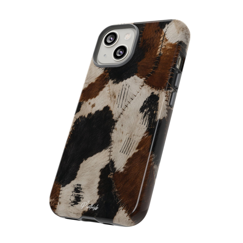 Brown & Black Animal Print Tough Case