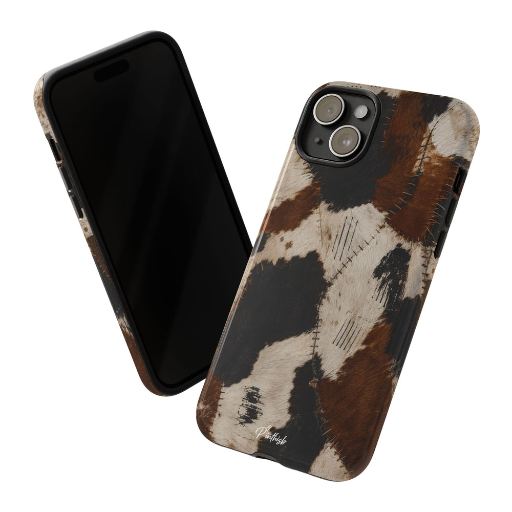 Brown & Black Animal Print Tough Case