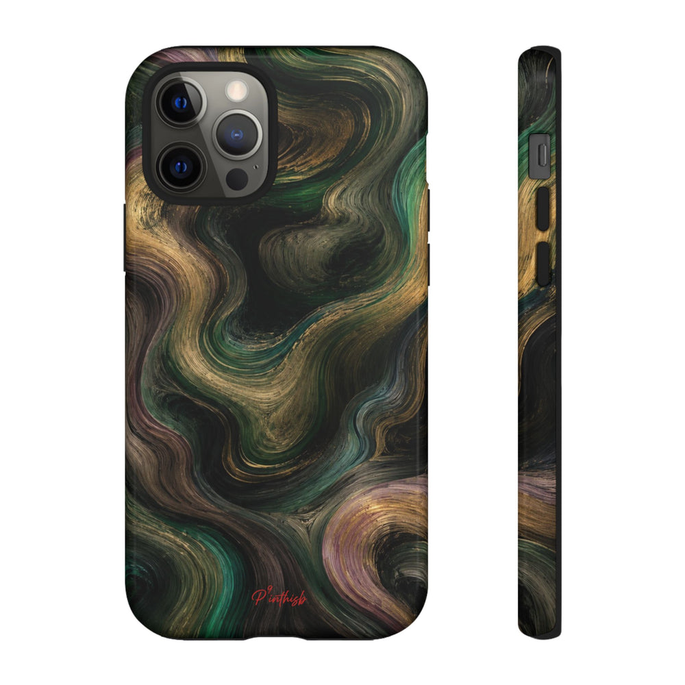Marbled Forest Tough Phone Case