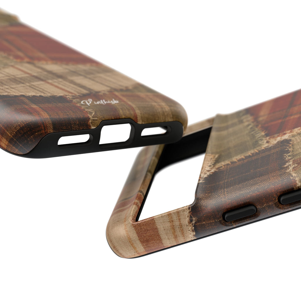 Rustic Fall Patchwork Tough Case