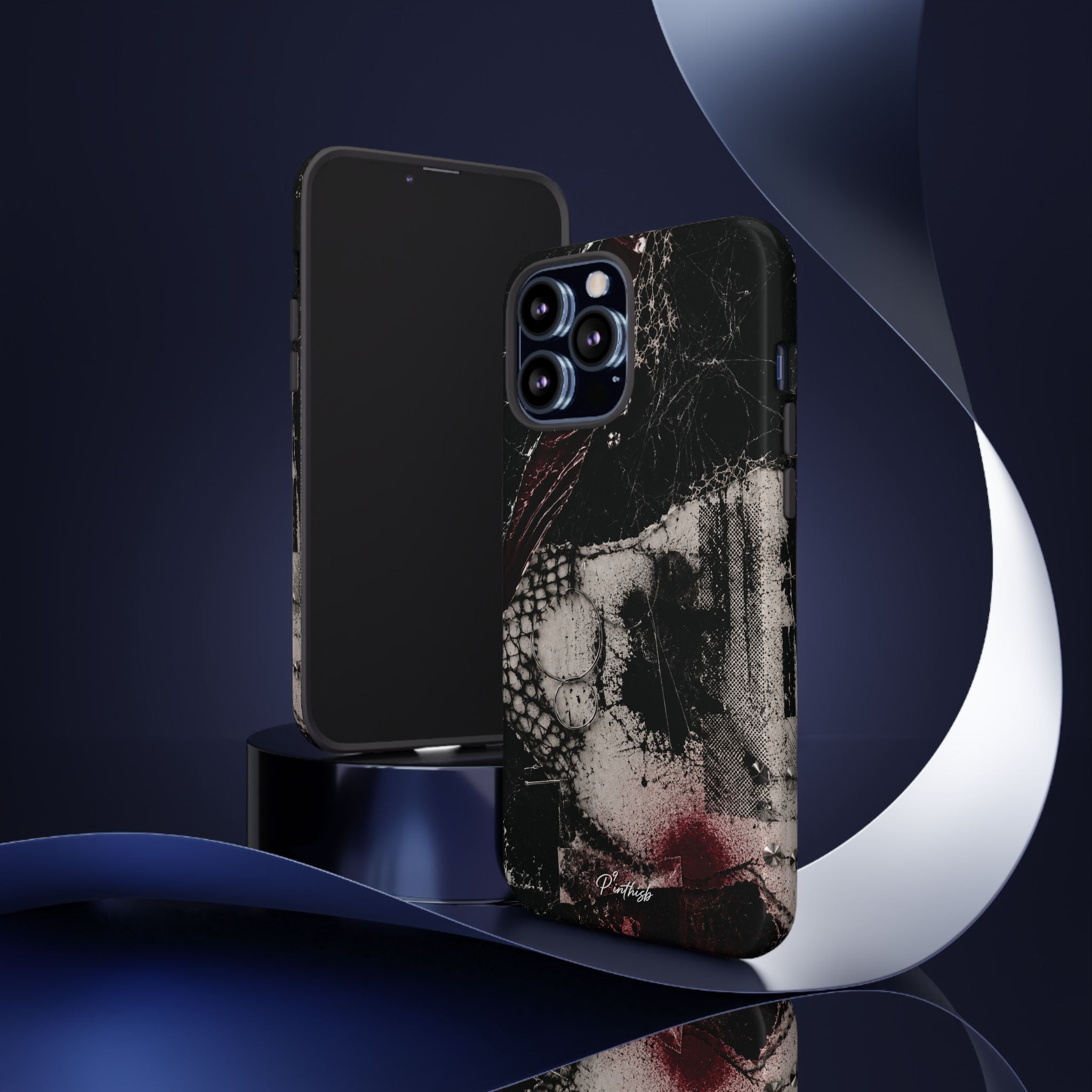 Midnight Static Tough Phone Case
