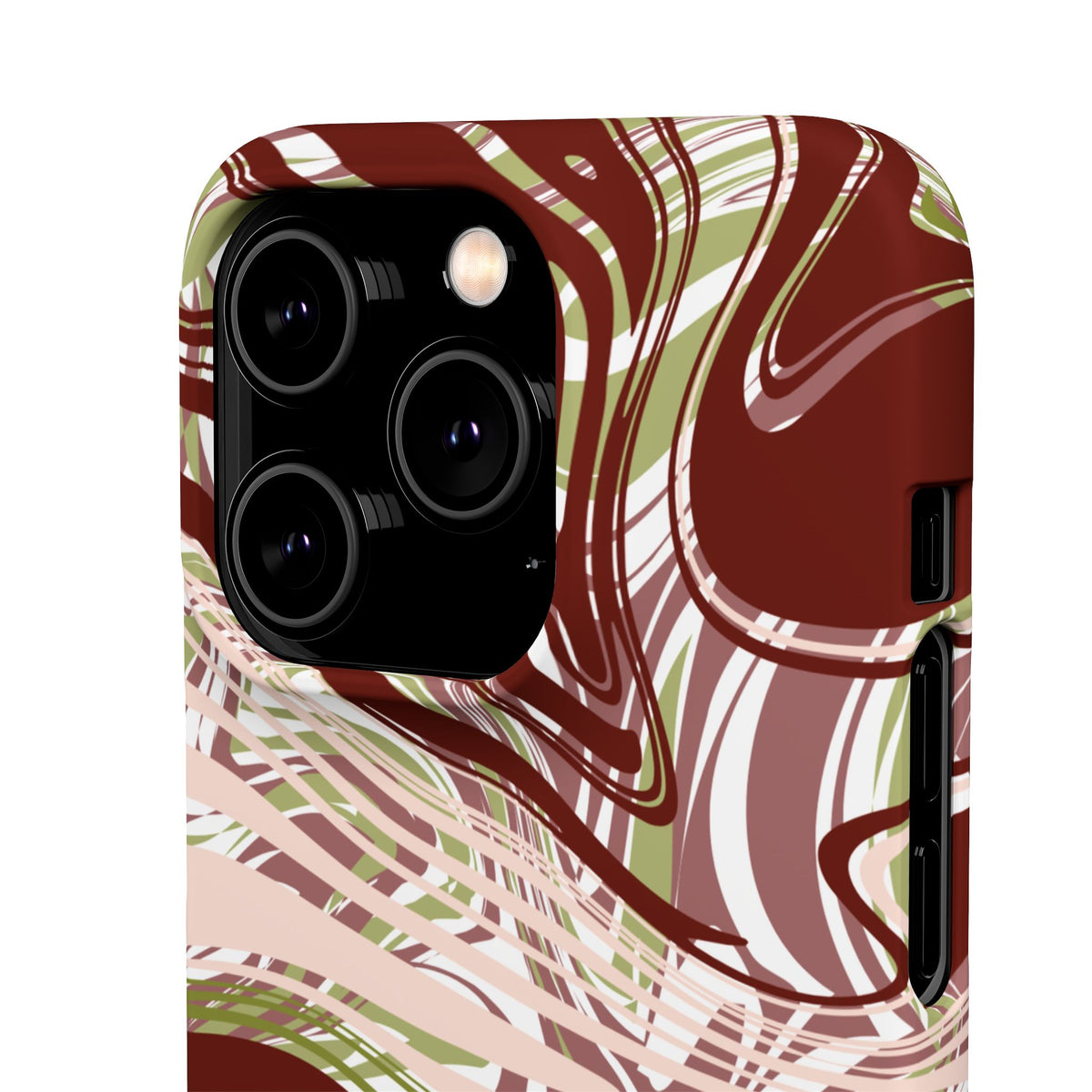 Abstract Marbled Snap Phone Case
