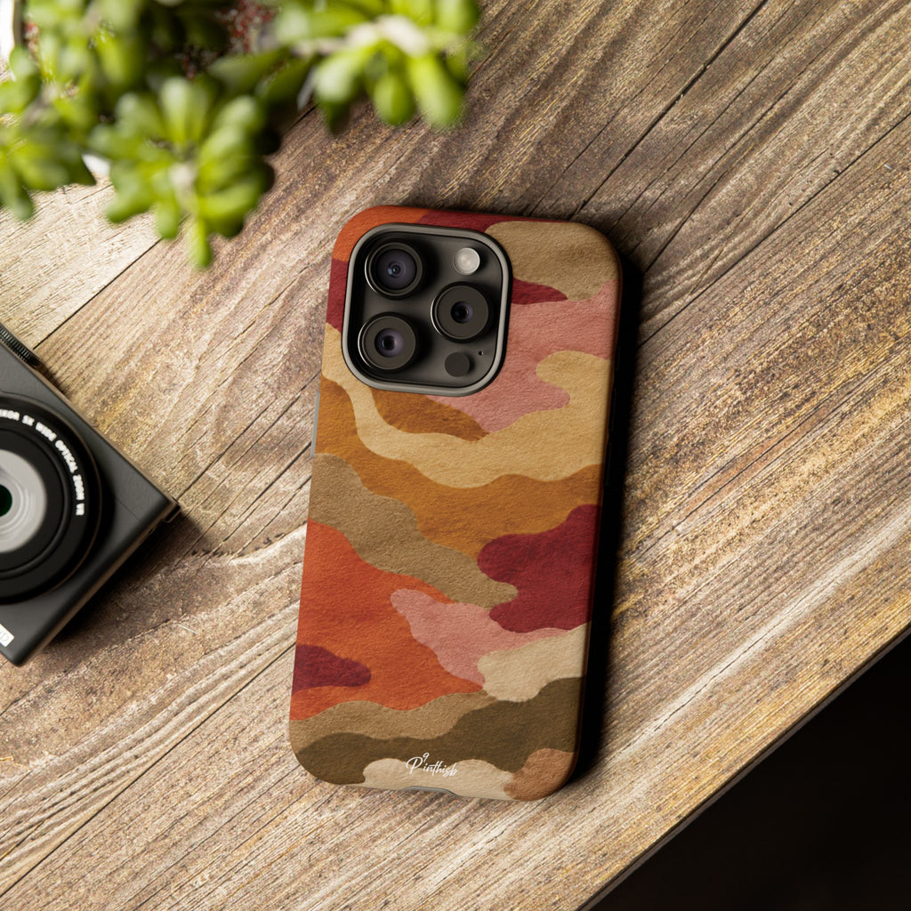 Watercolour Camo Tough Case