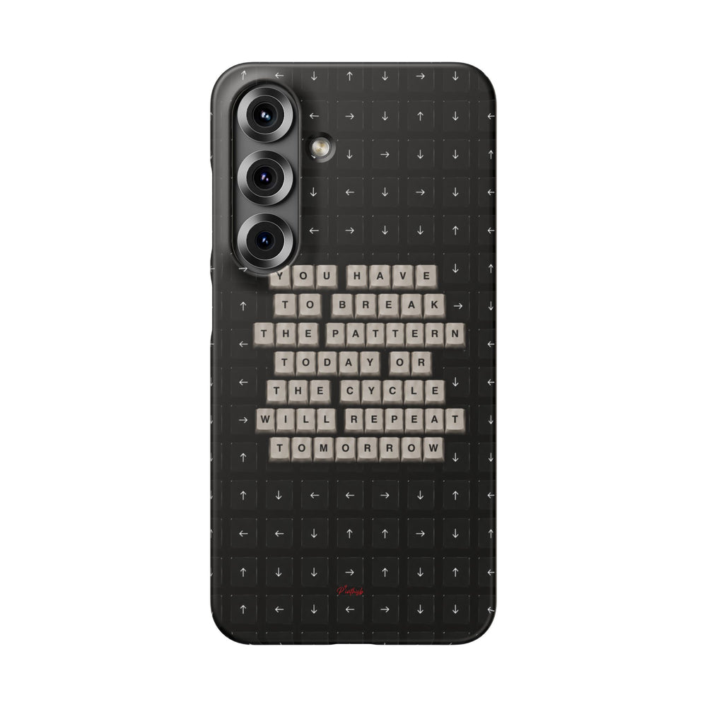 "Break the pattern" Keyboard Snap Case