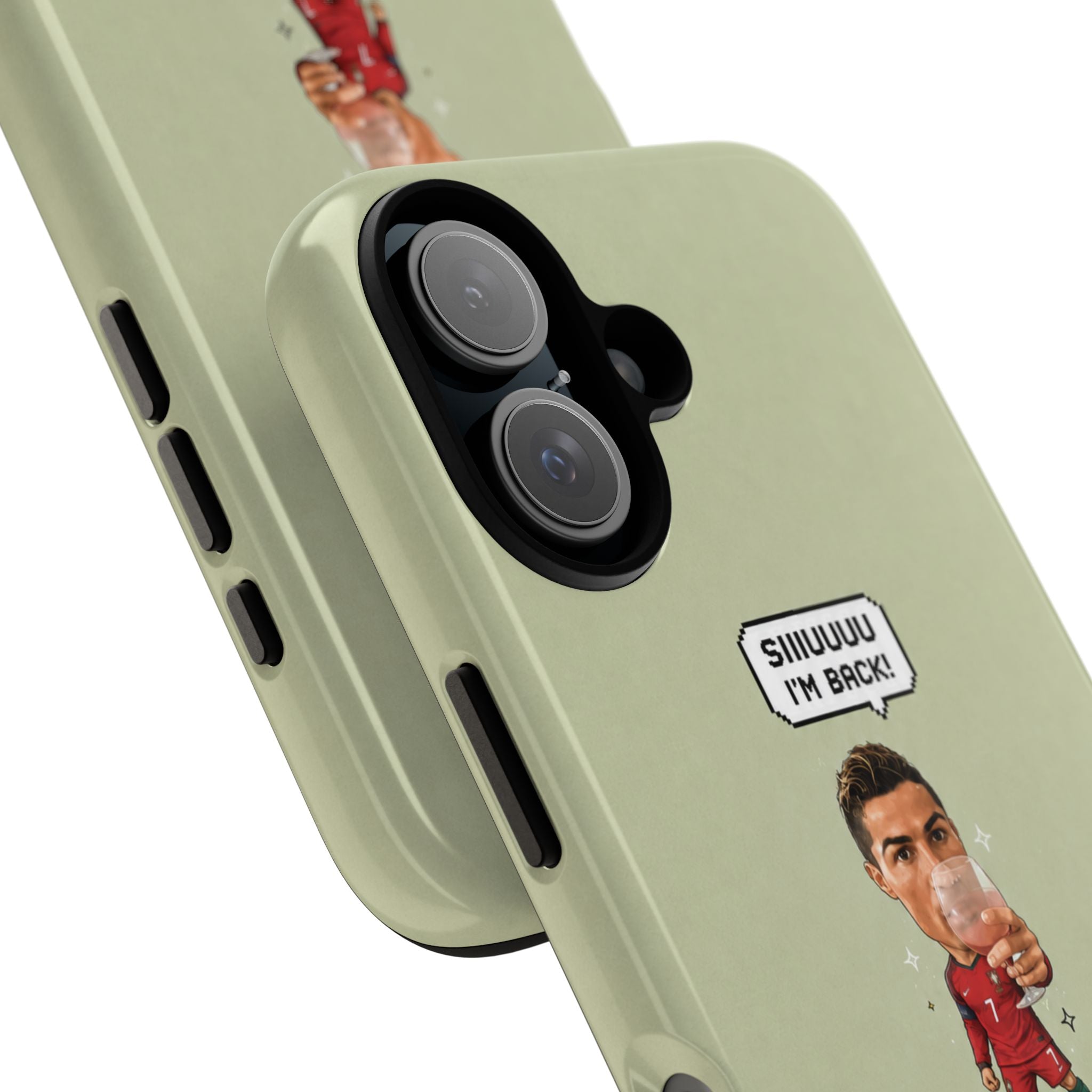 "SIIUUU, I'M BACK" CR7 Tough Phone Case