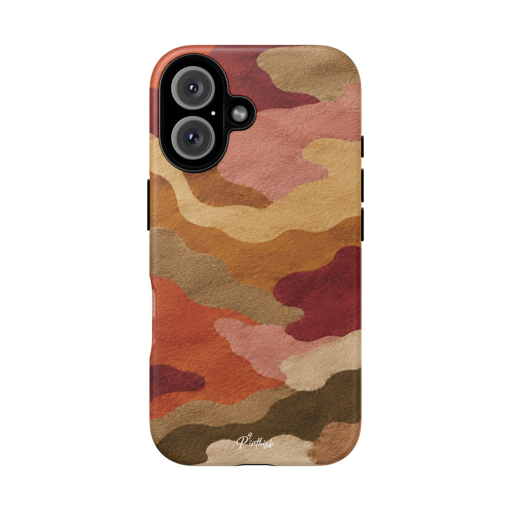 Watercolour Camo Tough Case
