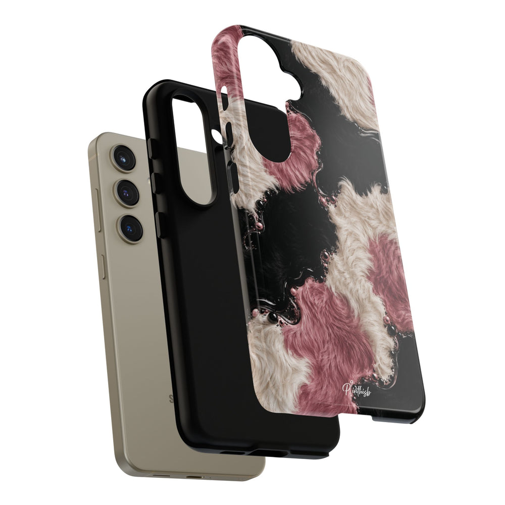 Cow Print Swirl Tough Case