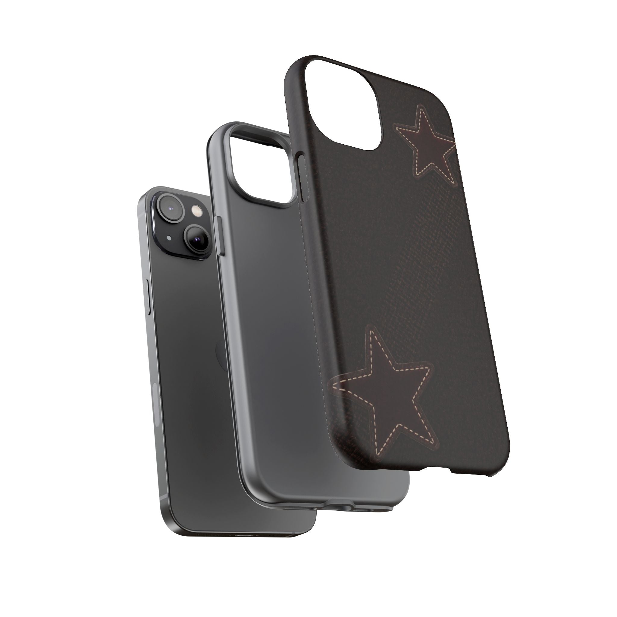 Rustic Stitched Star Phone Case