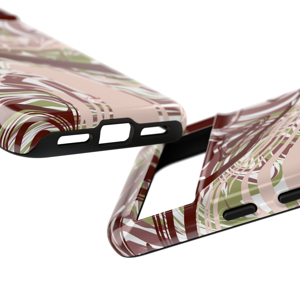 Abstract Marbled Tough Phone Case