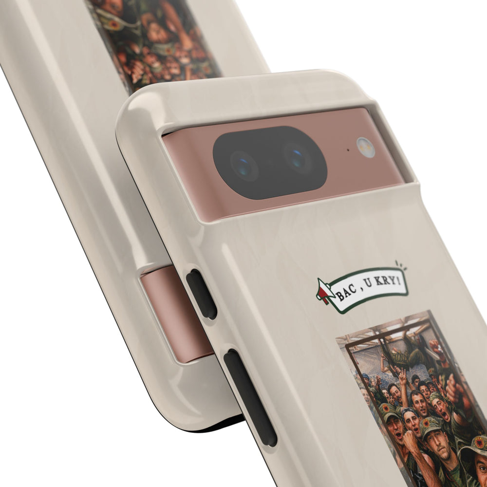 "BAC, U KRY!" Albanian Tough Phone Case