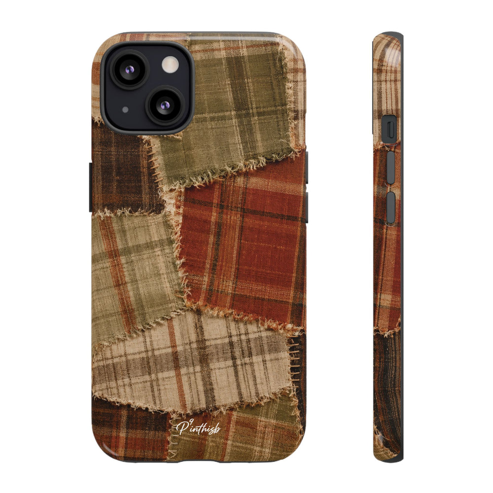 Rustic Fall Patchwork Tough Case