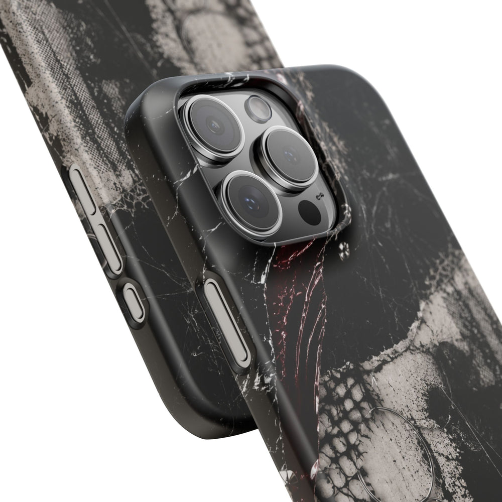 Midnight Static Snap Phone Case