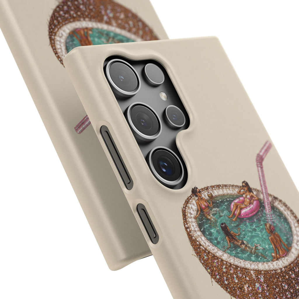 Coconut Pool Snap Phone Case