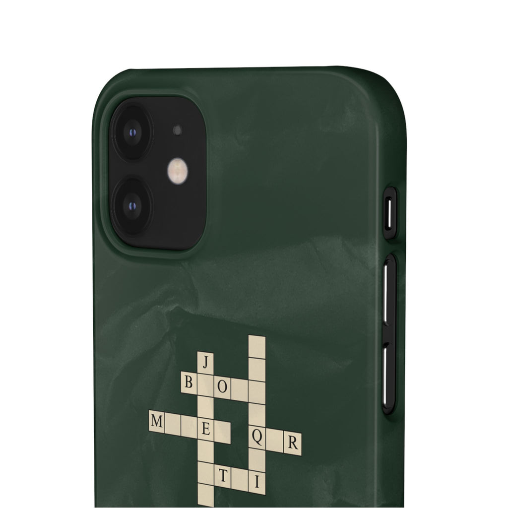 "JBMTQR crossword" Snap Phone Case