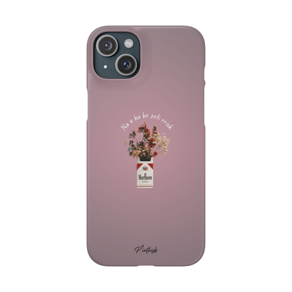 "Na e ka bo zoti rrisk." Snap Phone Case