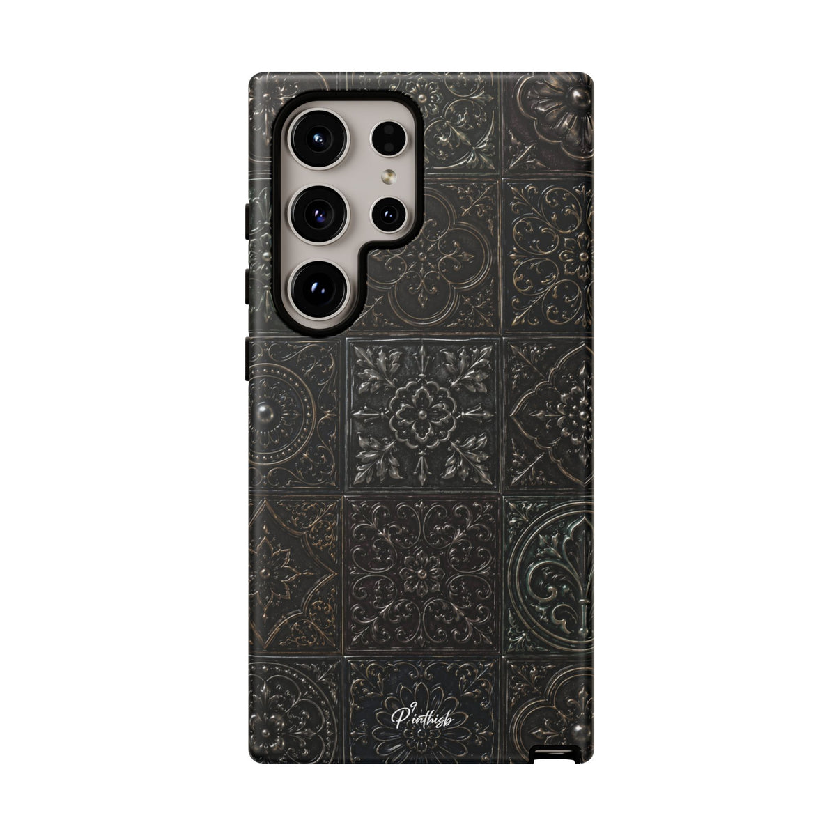 Mosaic Pattern Tough Phone Case