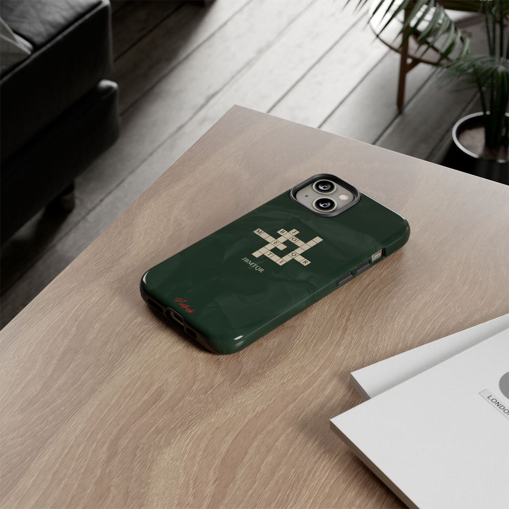 "JBMTQR crossword" Tough Phone Case
