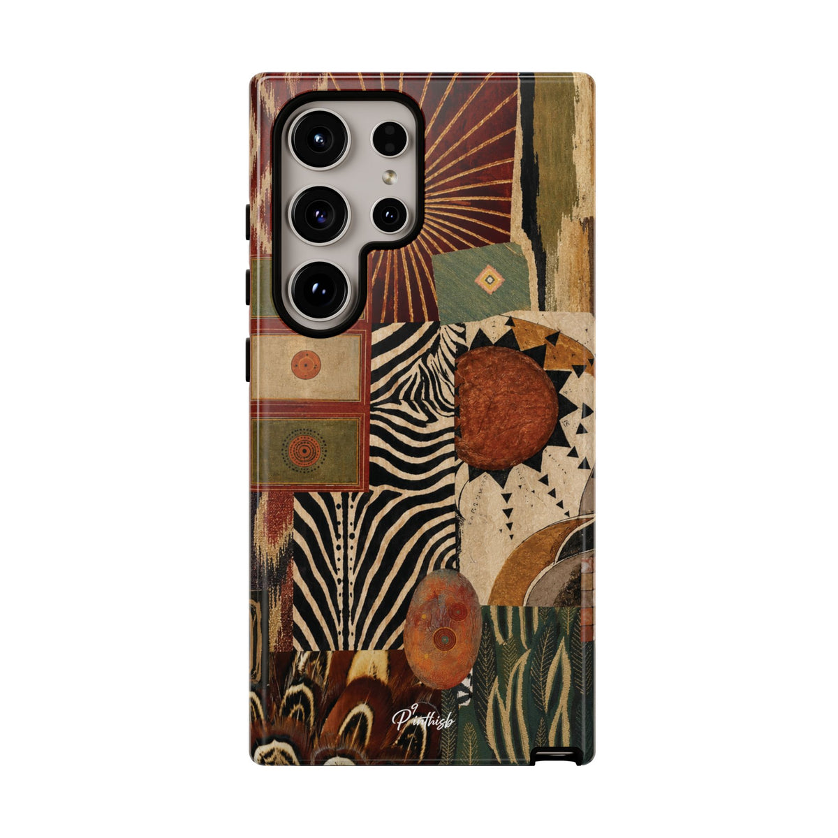 Abstract Boho Collage Tough Case