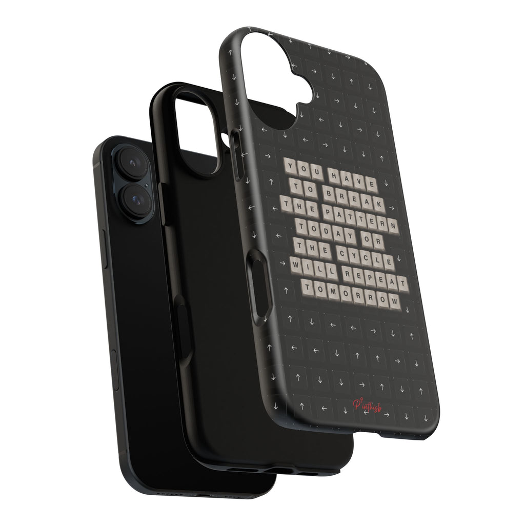 "Break the pattern" Keyboard Tough Case