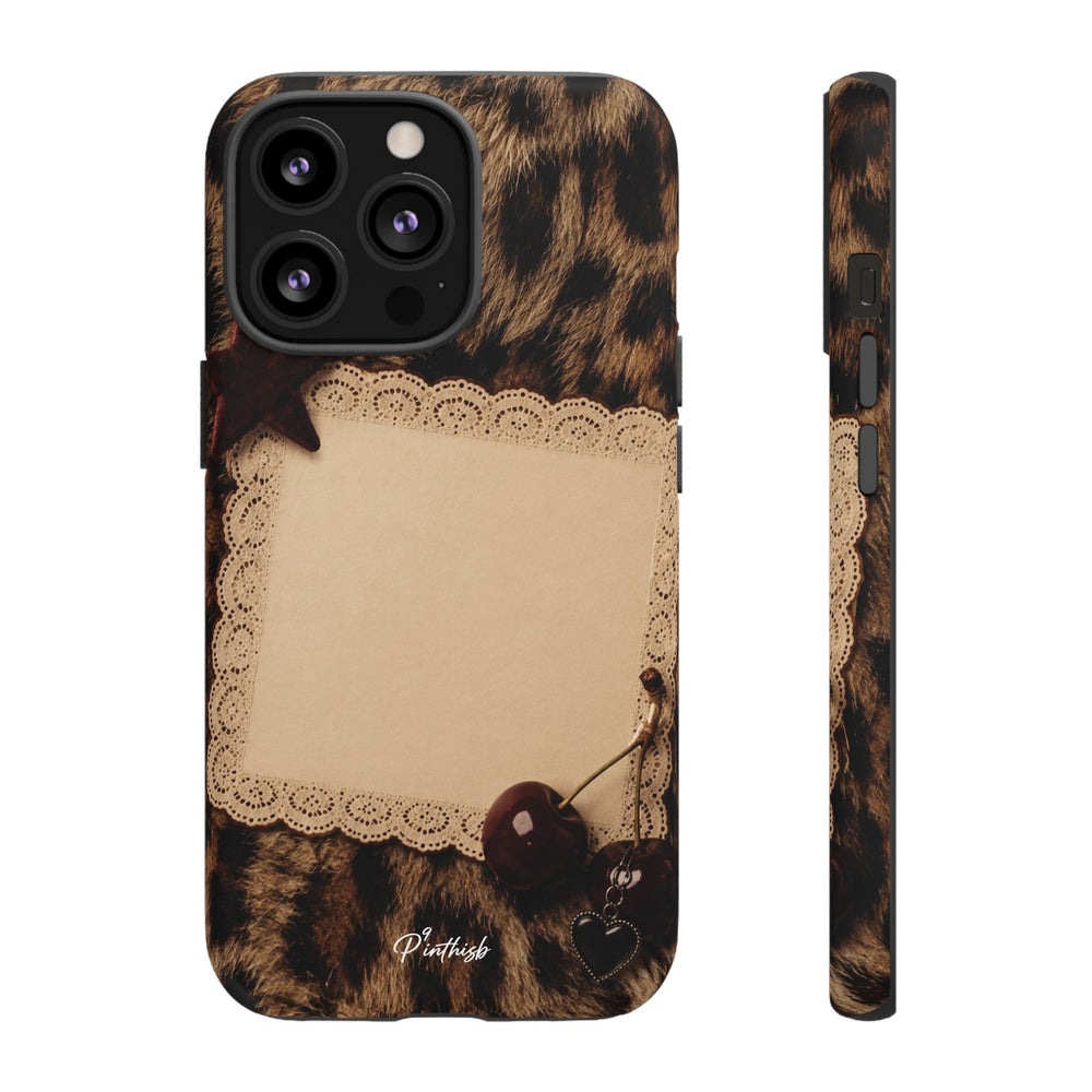 Personalized Leopard Lace Phone Case
