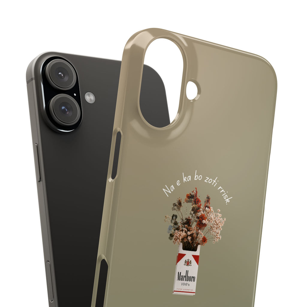 "Na e ka bo zoti rrisk." Snap Phone Case