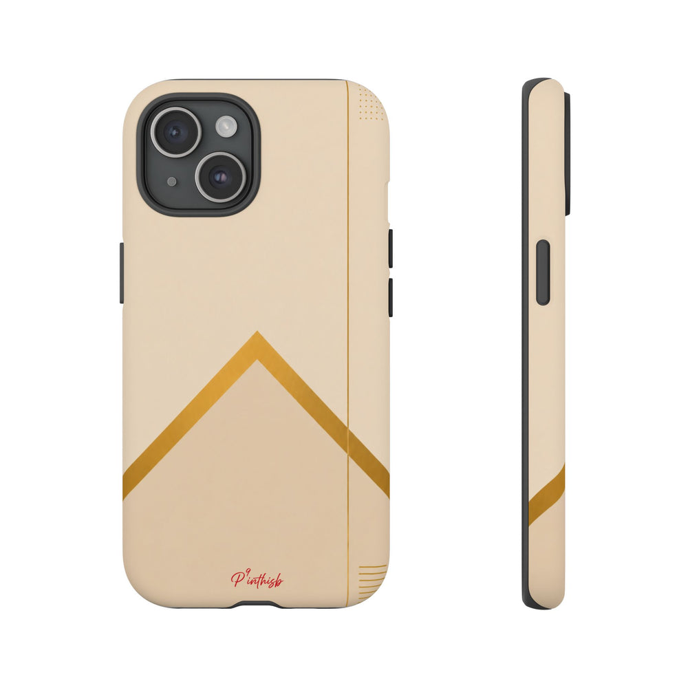 Gold Malboro Inspired Tough Phone Case