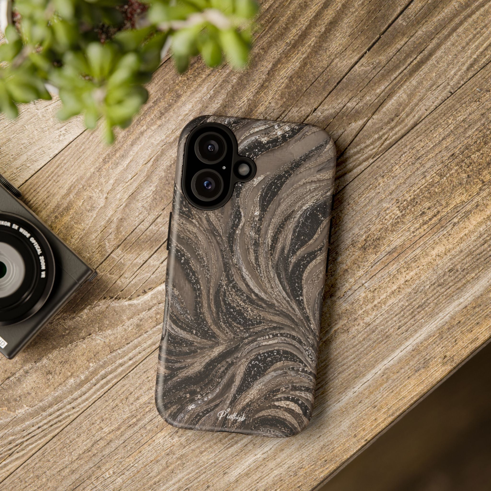 Neutral Swirl Protective Tough Case
