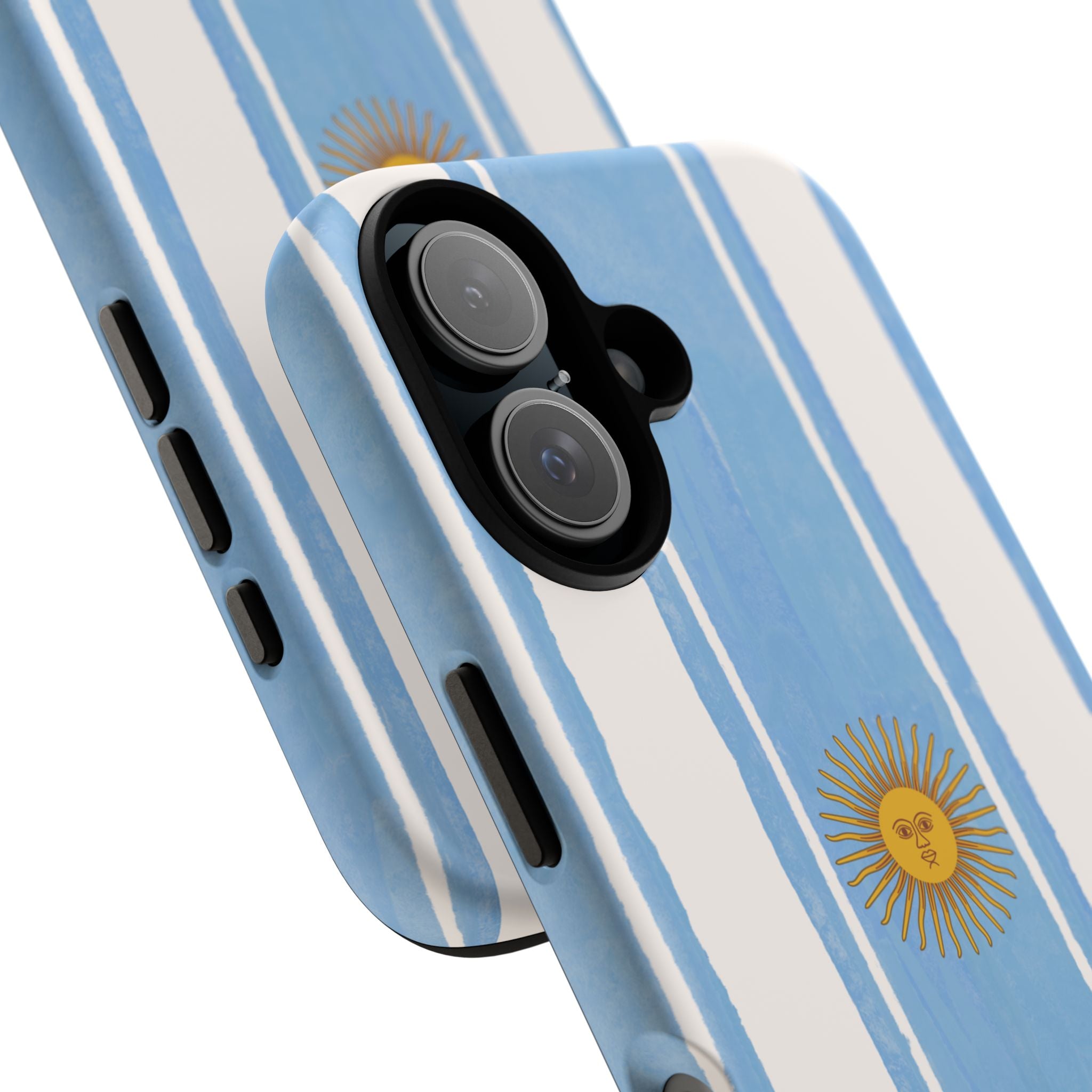 Argentina Flag Tough Phone Case – Blue White Striped Sun Protector