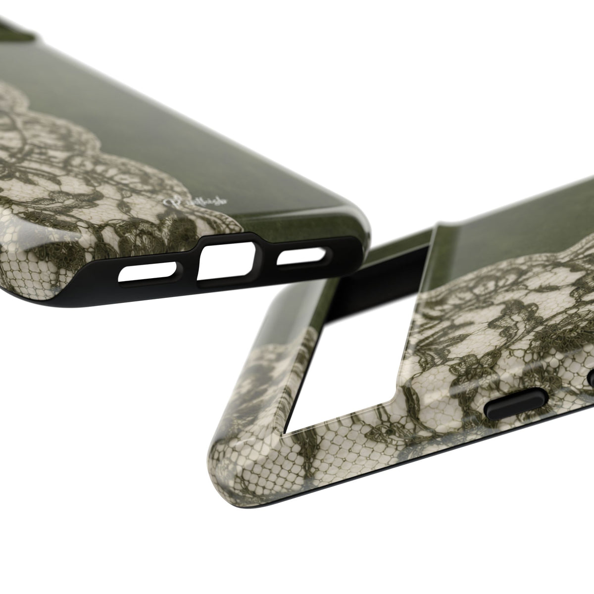 Olive Lace Tough Case