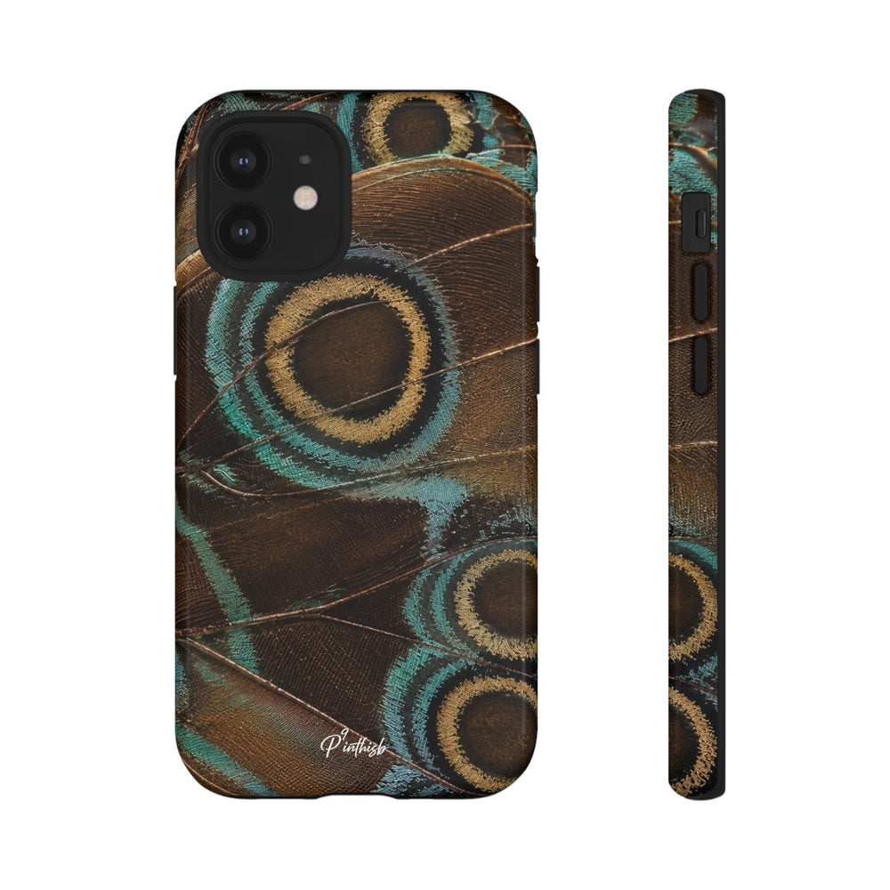 Peacock Feather Pattern Tough Case