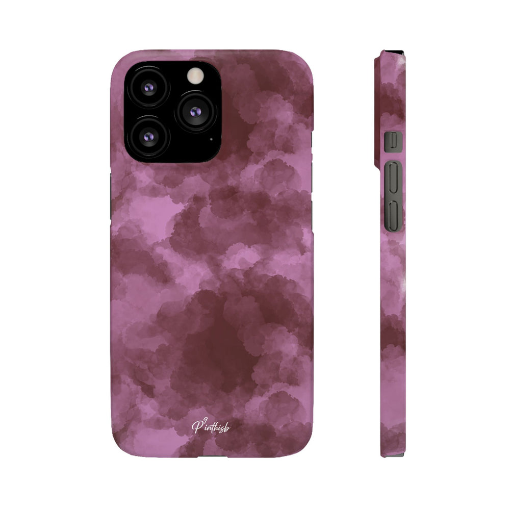Purple Rain Snap Phone Case
