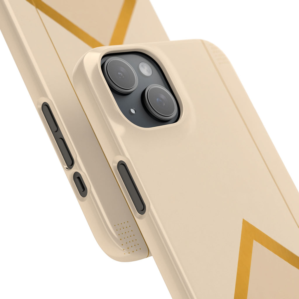 Gold Malboro Inspired Snap Phone Case