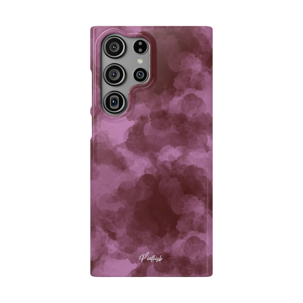 Purple Rain Snap Phone Case