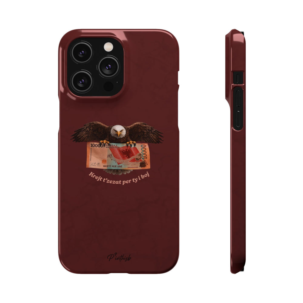 "Krejt t'zezat per ty i boj" Snap Case