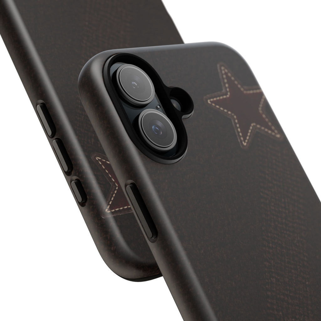 Rustic Stitched Star Phone Case
