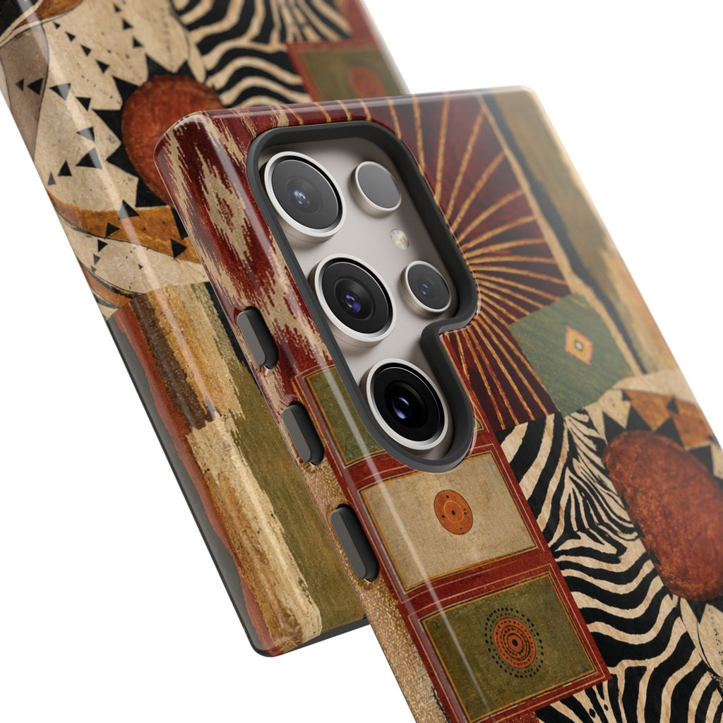 Abstract Boho Collage Tough Case