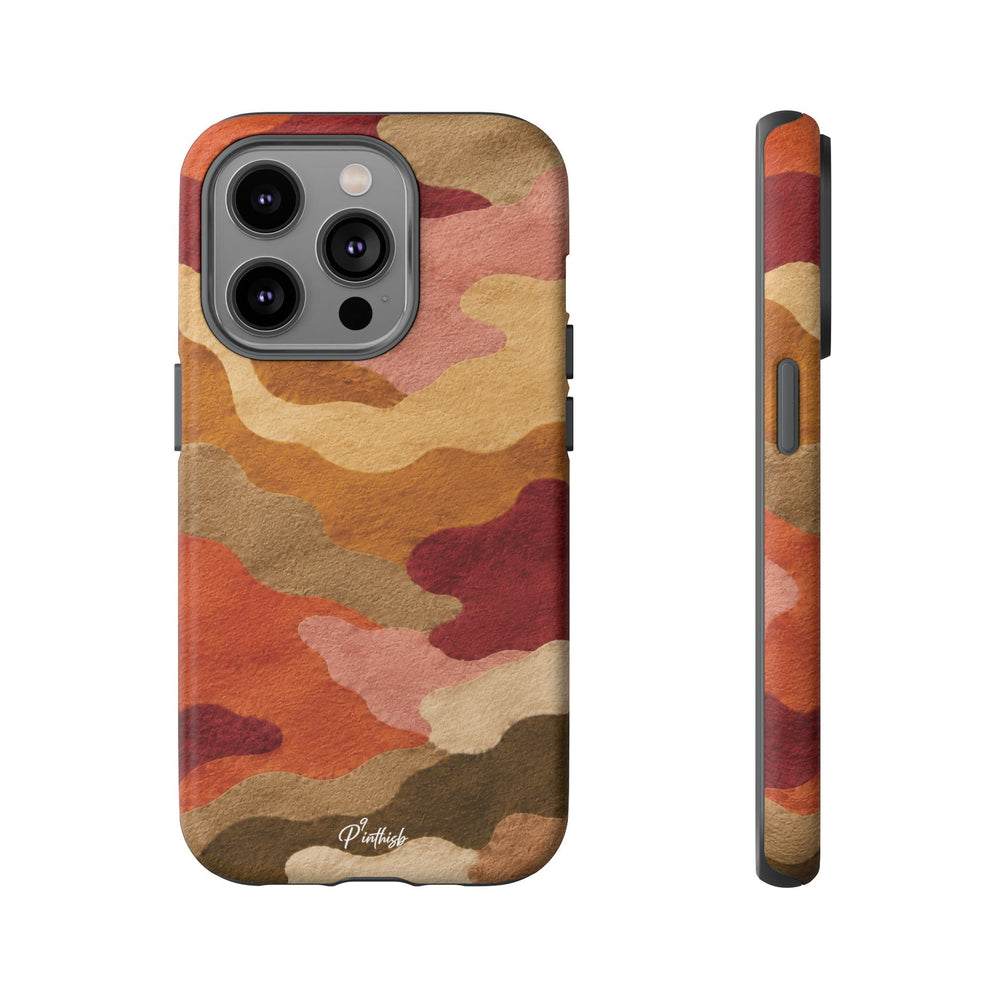Watercolour Camo Tough Case