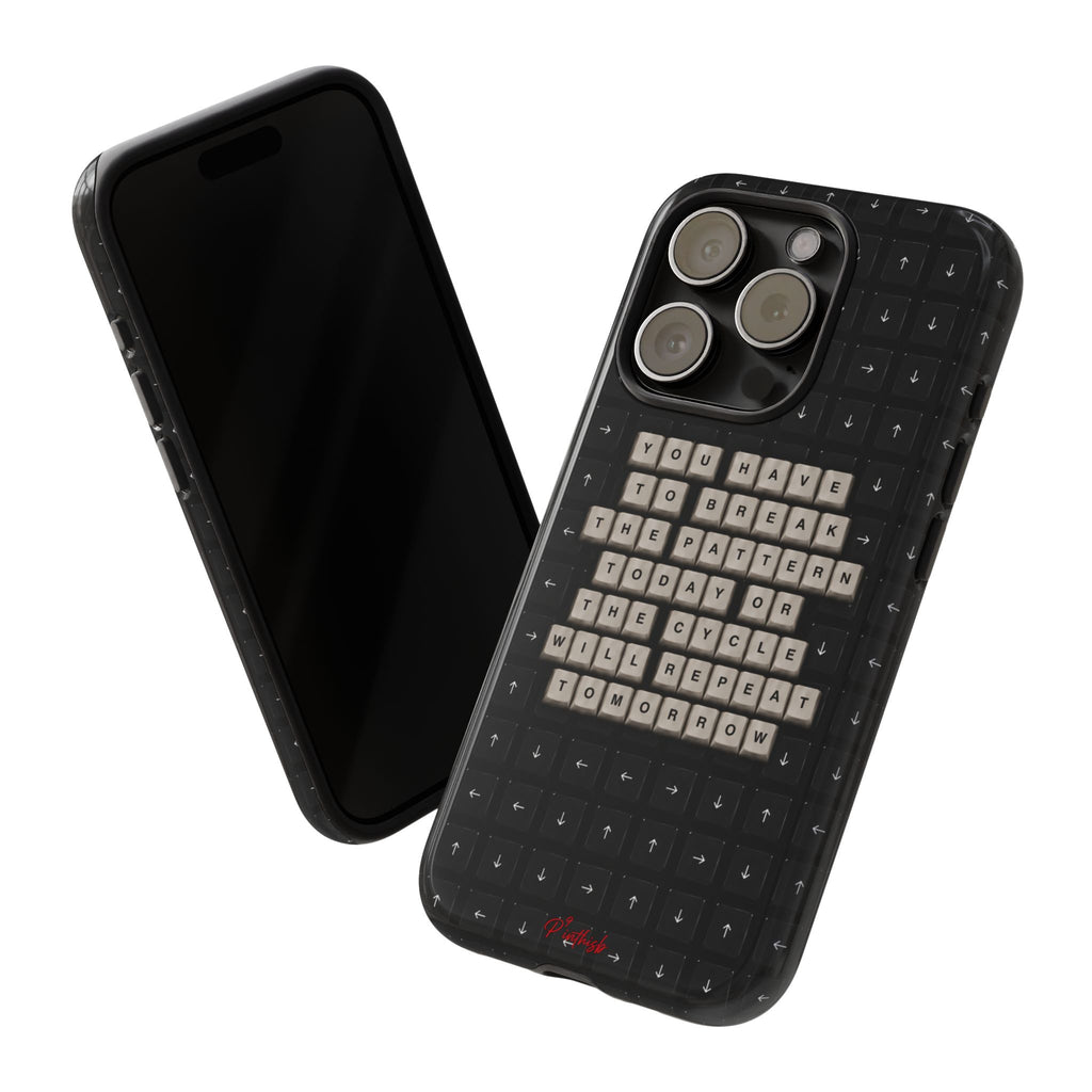 "Break the pattern" Keyboard Tough Case