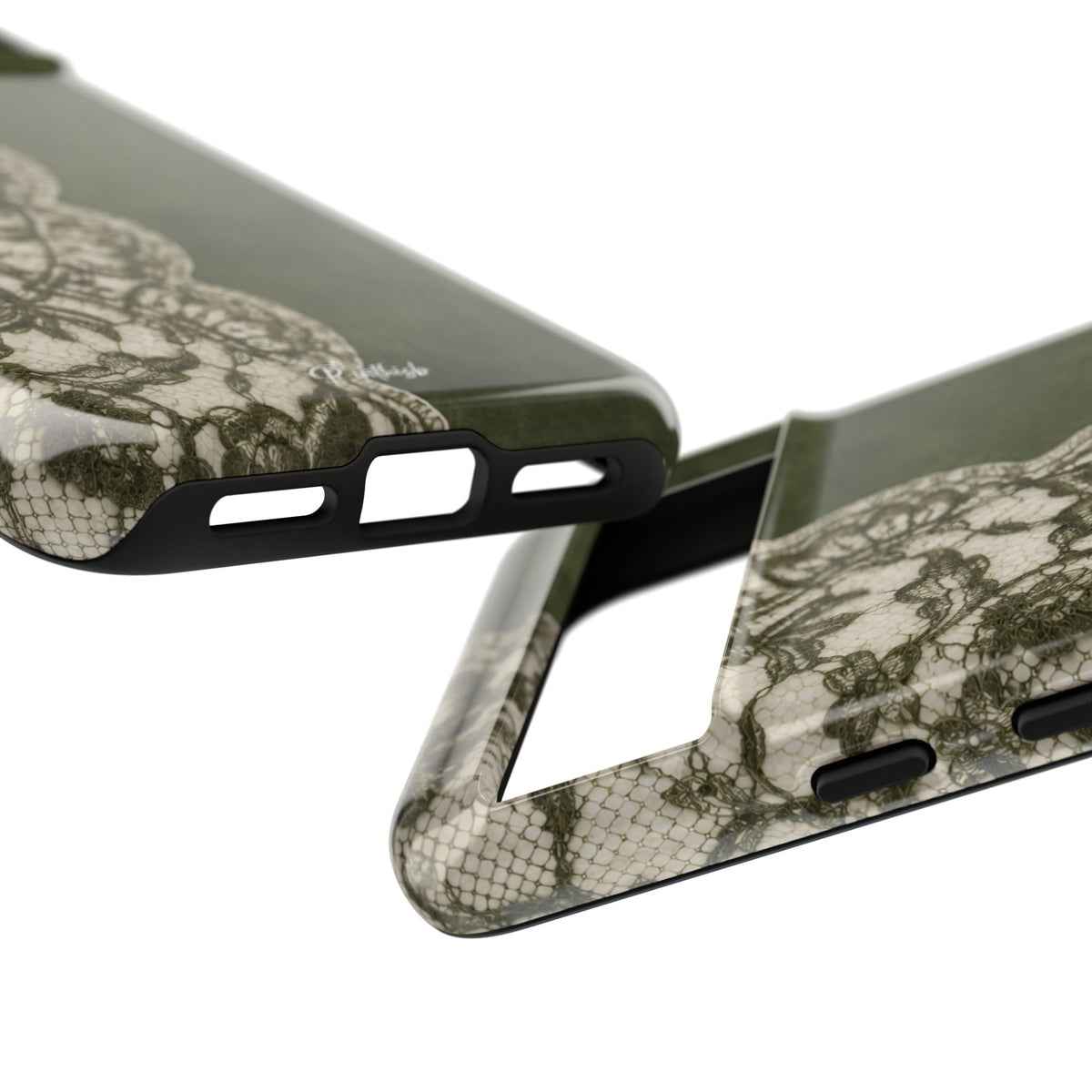 Olive Lace Tough Case