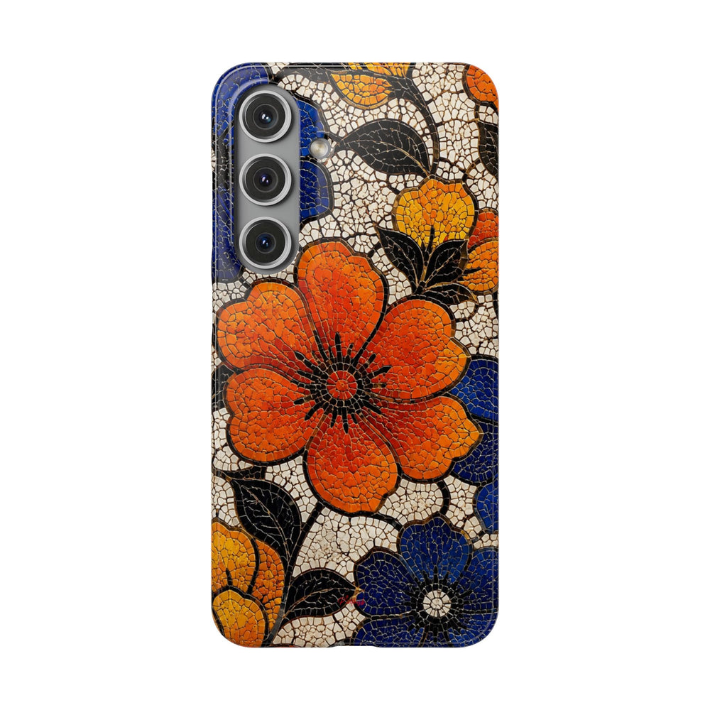 Floral Mosaic Snap Case
