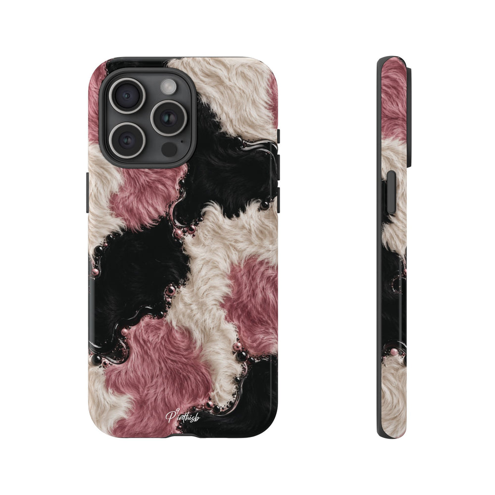 Cow Print Swirl Tough Case