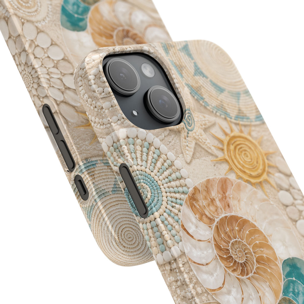 Coastal Seashell Snap Case