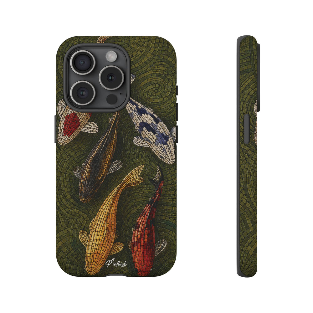 Fish Pond Tough Phone Case