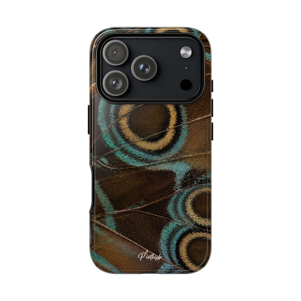 Peacock Feather Pattern Tough Case