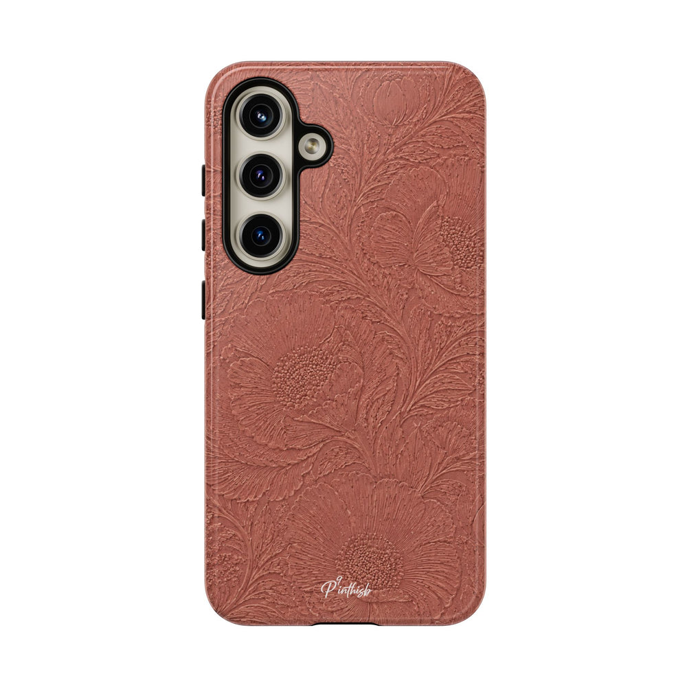 Embossed Floral Tough Case