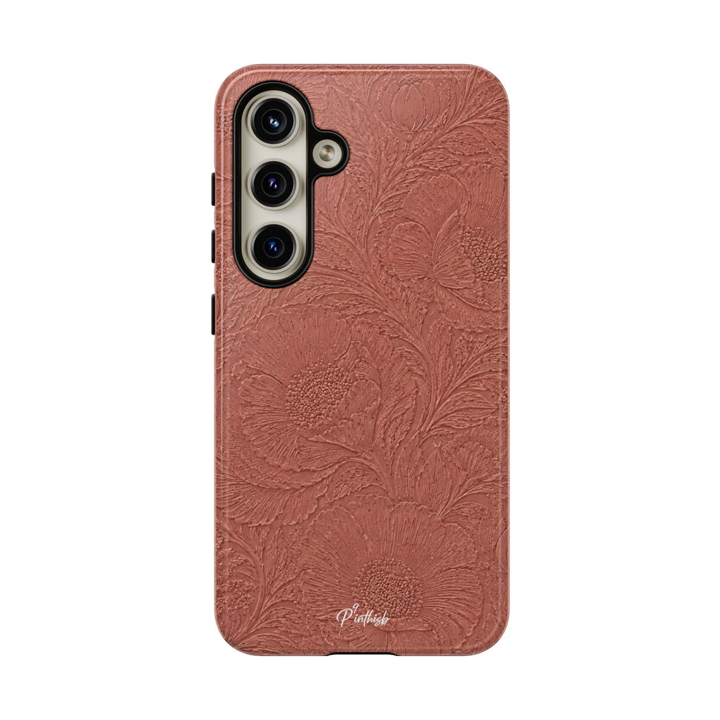 Embossed Floral Tough Case