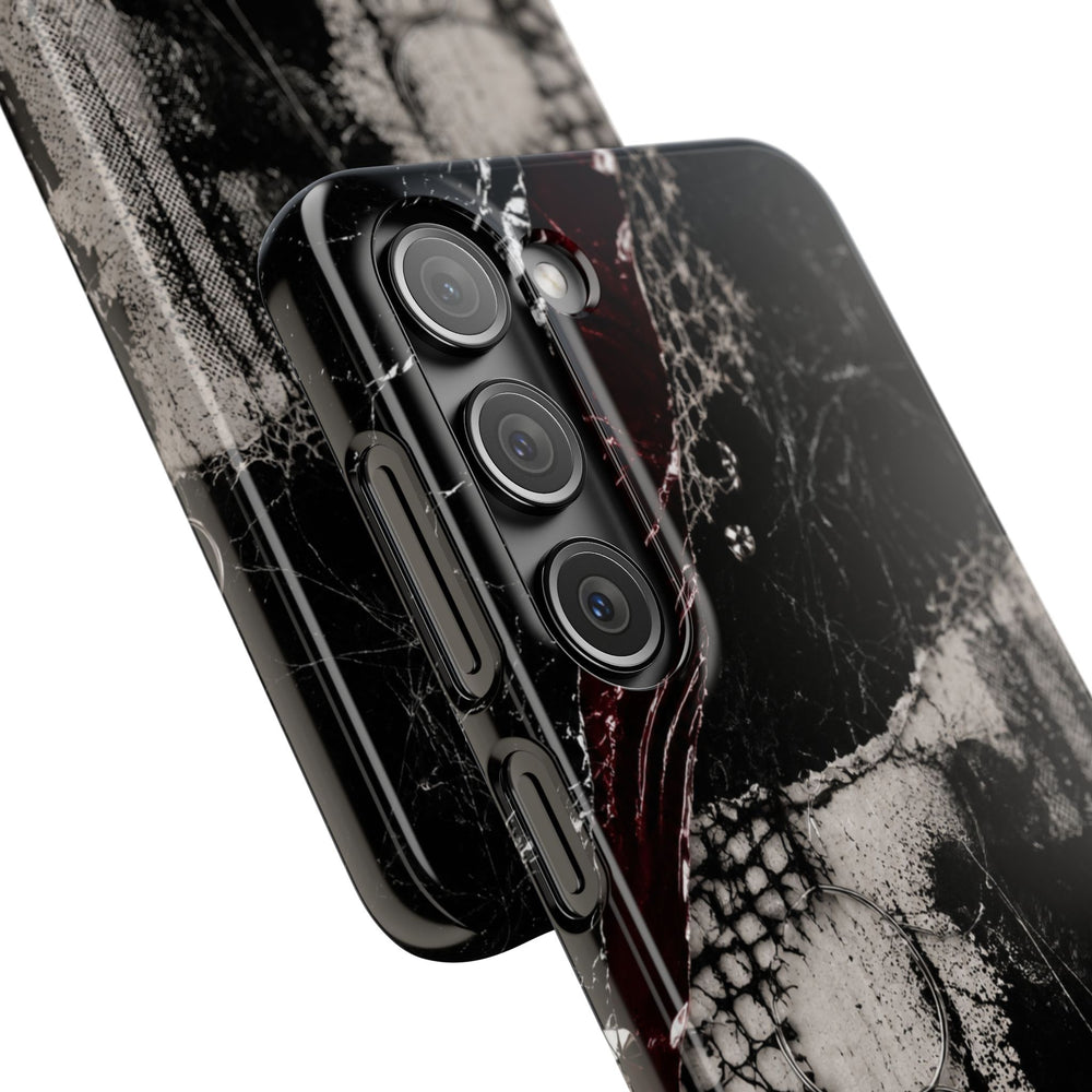 Midnight Static Snap Phone Case