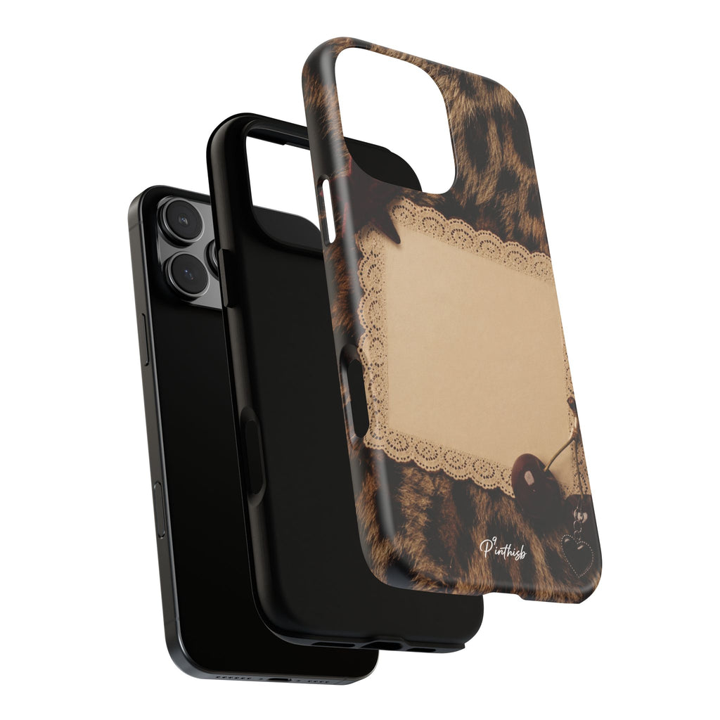 Personalized Leopard Lace Phone Case