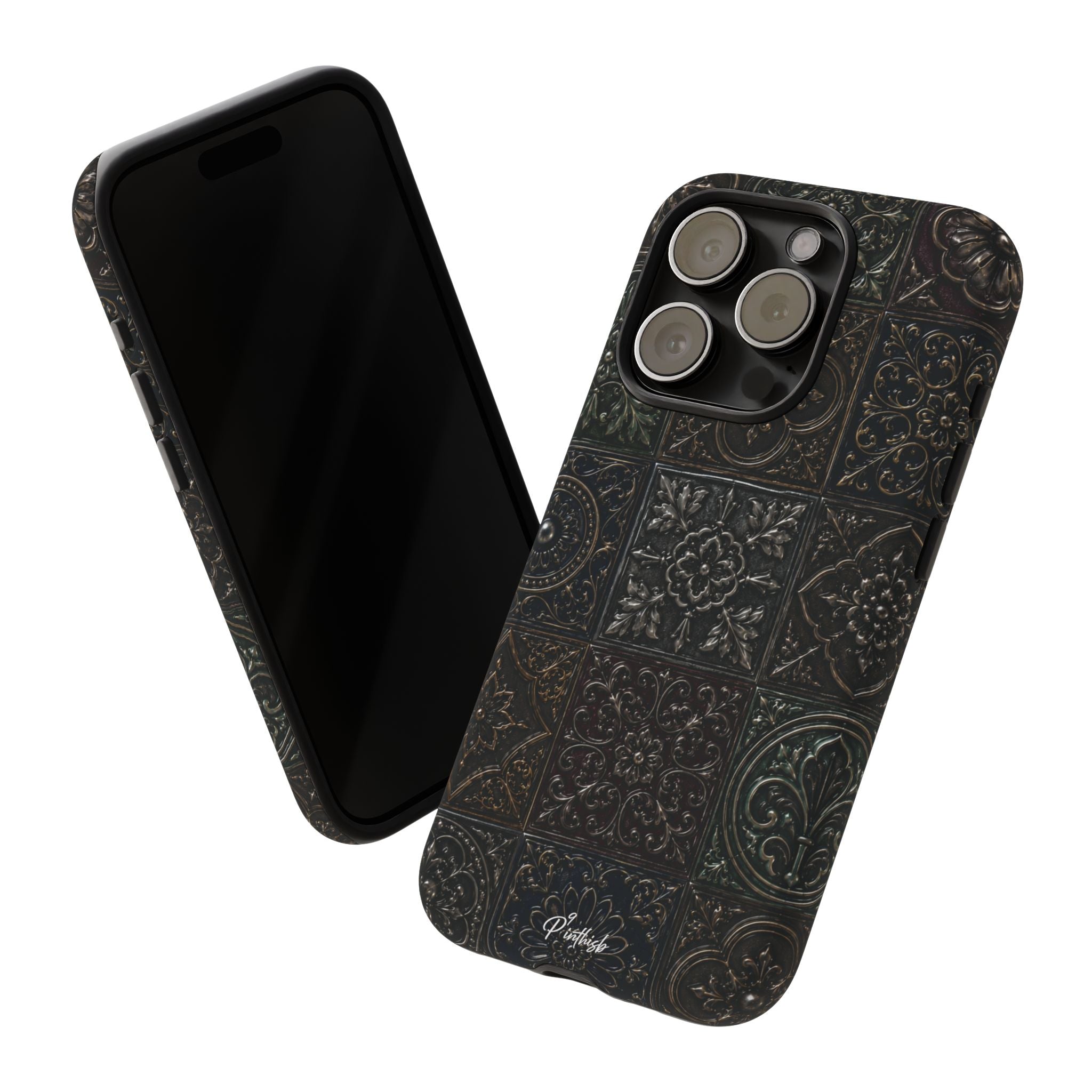 Mosaic Pattern Tough Phone Case