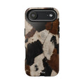 Brown & Black Animal Print Tough Case